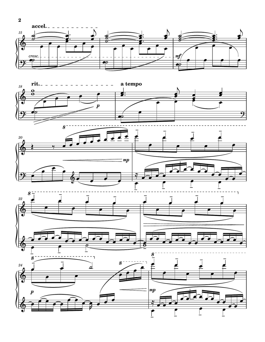 Nocturnes of the Seven Modes Chamber Music scores gallery preview page 4