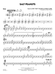 Salt Peanuts (arr. Mark Taylor) - Bass