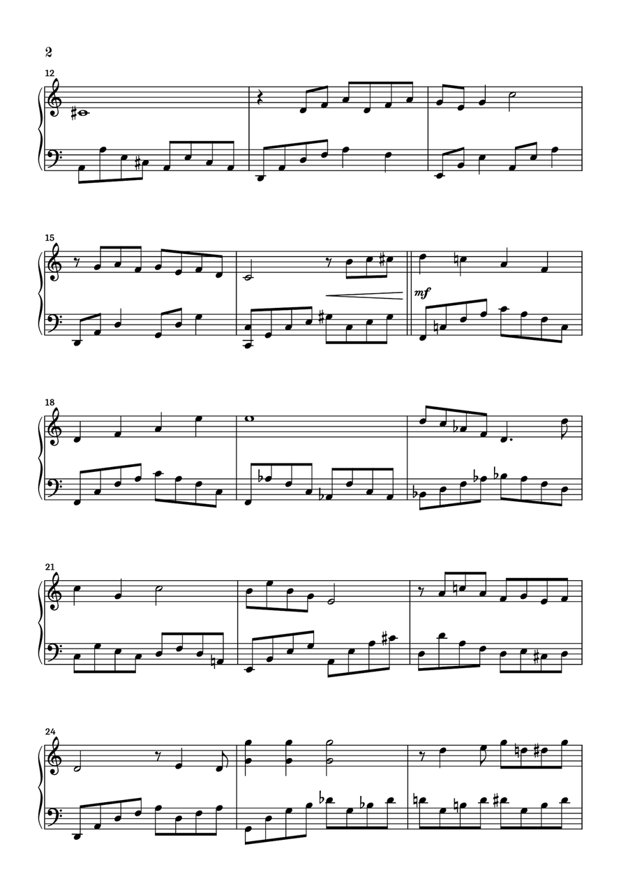 Stardust Piano Solo scores gallery preview page 2