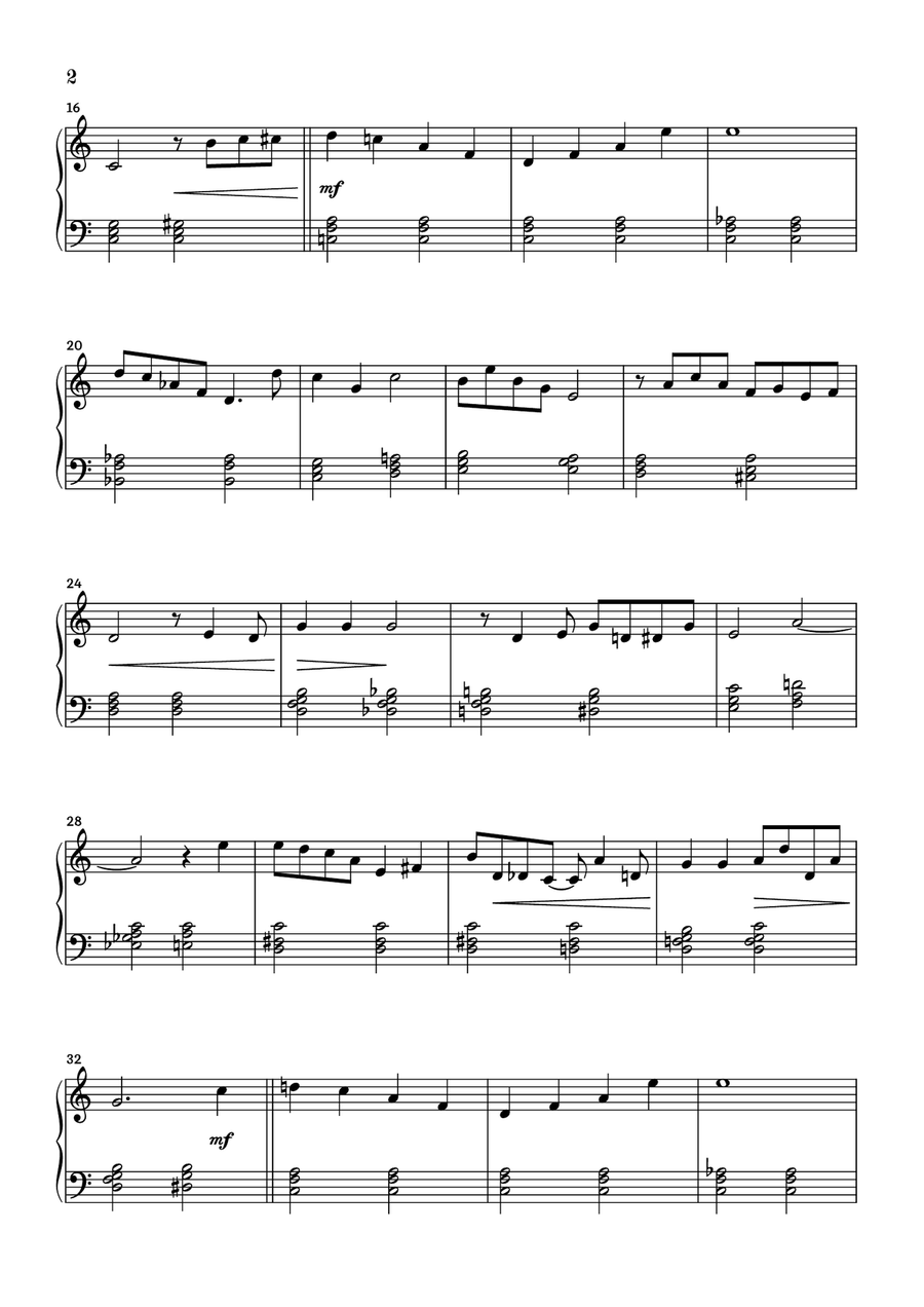 Stardust Easy Piano scores gallery preview page 2