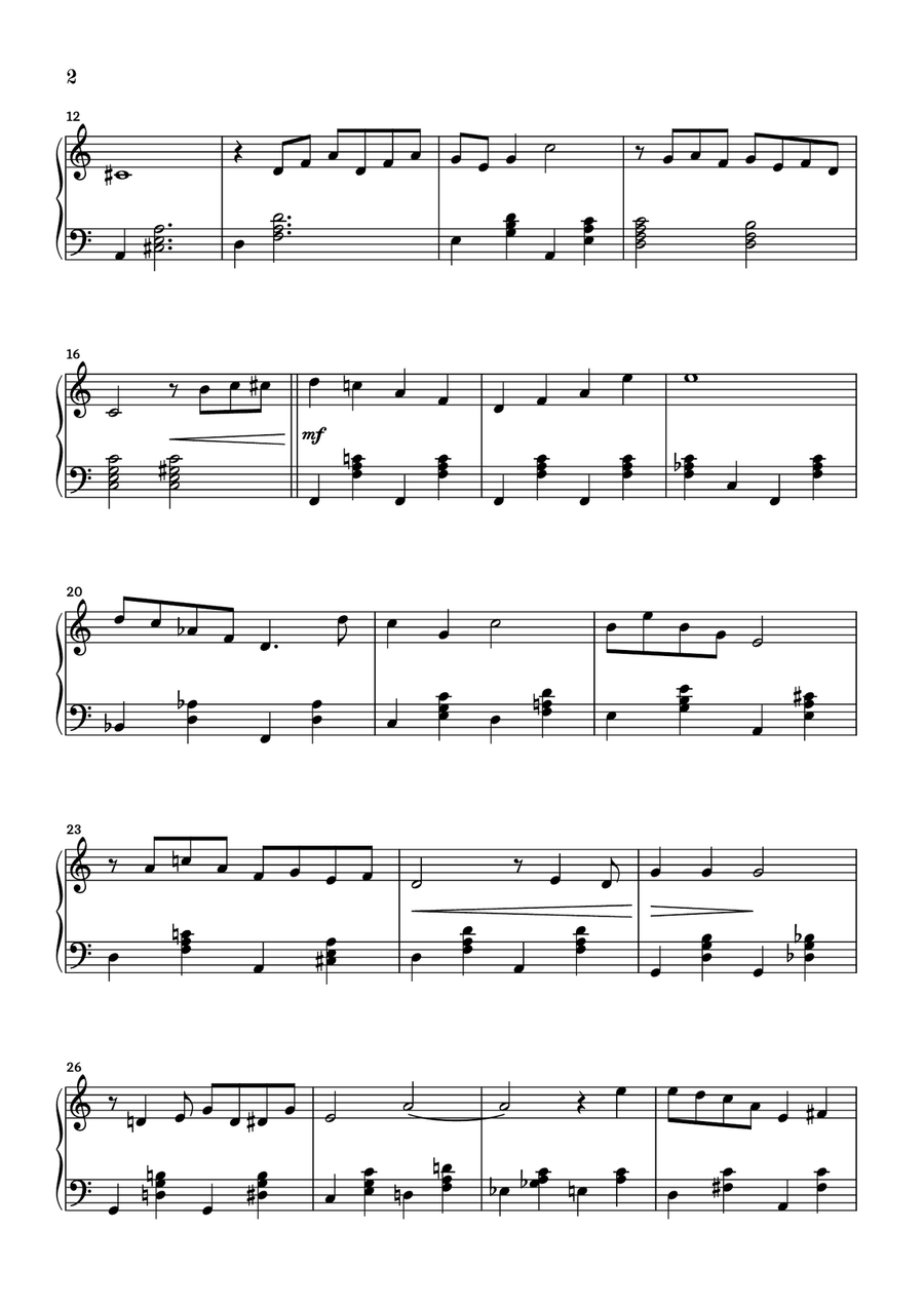 Stardust Piano Solo scores gallery preview page 2