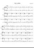 The Lullaby - Score Only