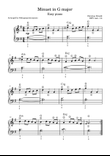 Minuet in G major