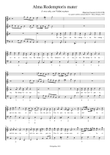 Alma Redemptoris mater