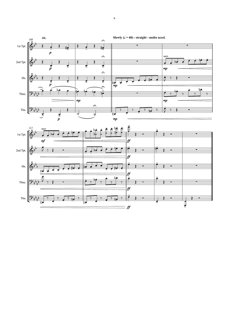 Caravan Caravan Brass Quintet scores gallery preview page 6