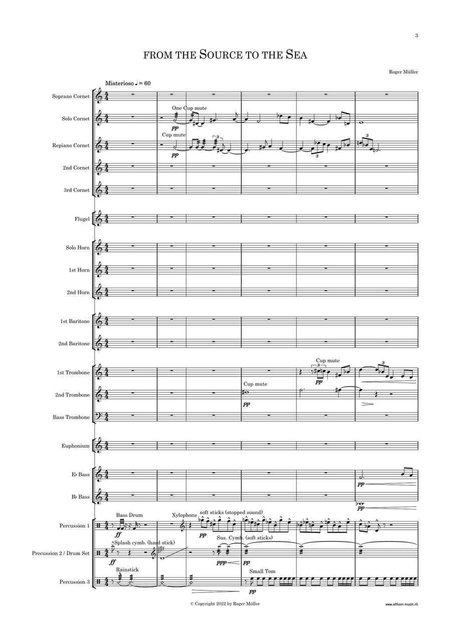 From The Source To The Sea Brass Band scores gallery preview page 4
