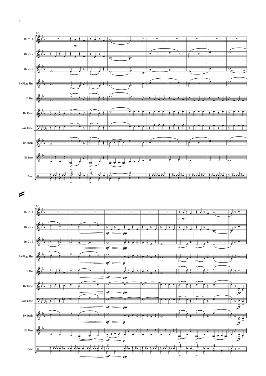 The Corcoran Cadets The Corcoran Cadets Brass Ensemble scores gallery preview page 4