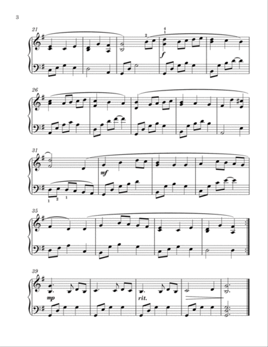 Hymns for Worship: 17 Intermediate Piano Solos for Church Preludes, Offertories, and Communion Piano Solo scores gallery preview page 4