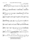 Lullaby for Natalie (arr. Peter Stanley Martin) - Bb Clarinet 2
