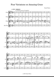 Four Variations on Amazing Grace