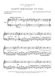 Happy Birthday To You mini preview