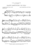 Happy Birthday To You mini preview