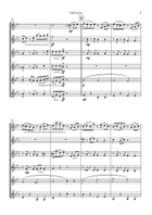 Jacaranda. Original Tango for Clarinet Choir Clarinet Choir scores gallery preview page 6