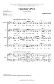 Freedom's Plow (arr. Joseph Joubert)