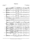 Orpheus - Score Only