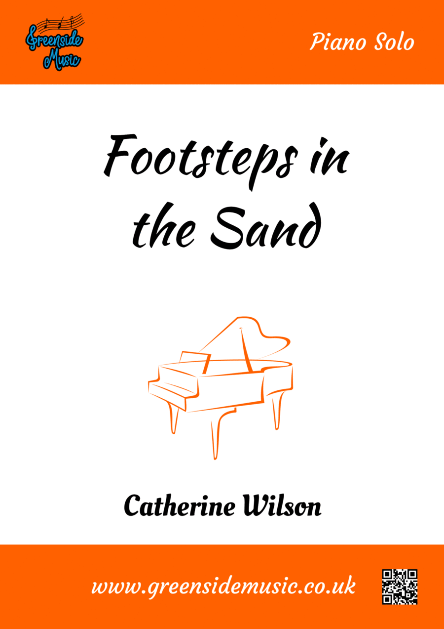 Footsteps in the Sand Piano Solo scores gallery preview page 1