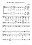 We Wish You A Merry Christmas - SATB Choir (Full Score)