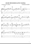Our Spanish Love Song