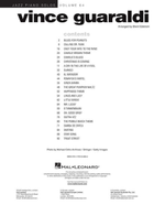 Vince Guaraldi Piano Solo scores gallery preview page 3
