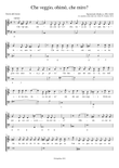 Che veggio ohimè (Lamento d'Orfeo)