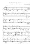 Fanfare for the Common Man for Piano