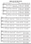 Bread Of Heaven A Cappella SATB mini preview