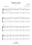 Étude Op.35 , N°1