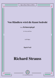 Richard Strauss-Von Händlern wird die Kunst bedroht,in B Major,Op.66 No.8 mini preview