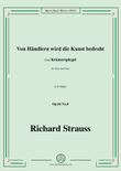 Richard Strauss-Von Händlern wird die Kunst bedroht,in G Major,Op.66 No.8 mini preview
