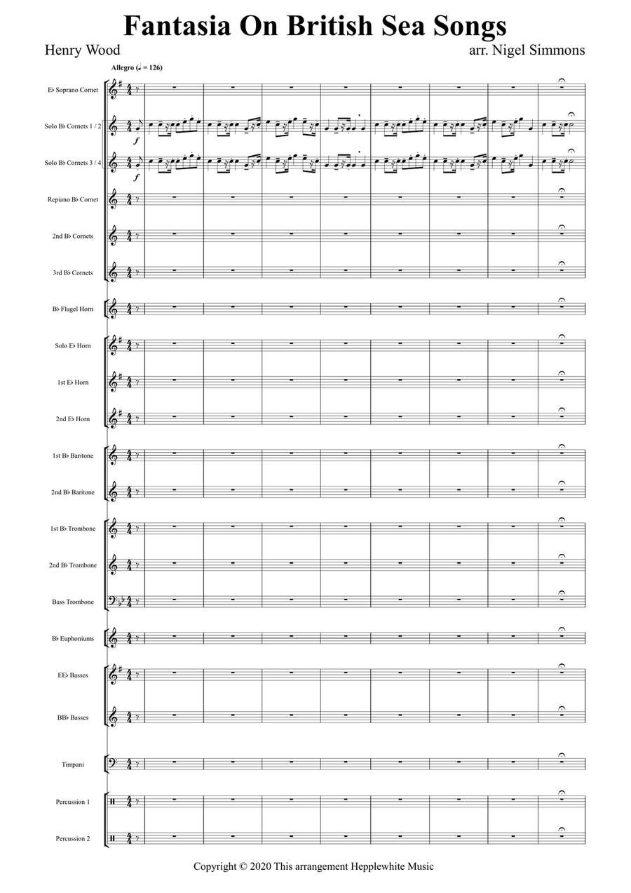 Fantasia on British Sea Songs (Henry Wood) (Complete Version) (16' 45