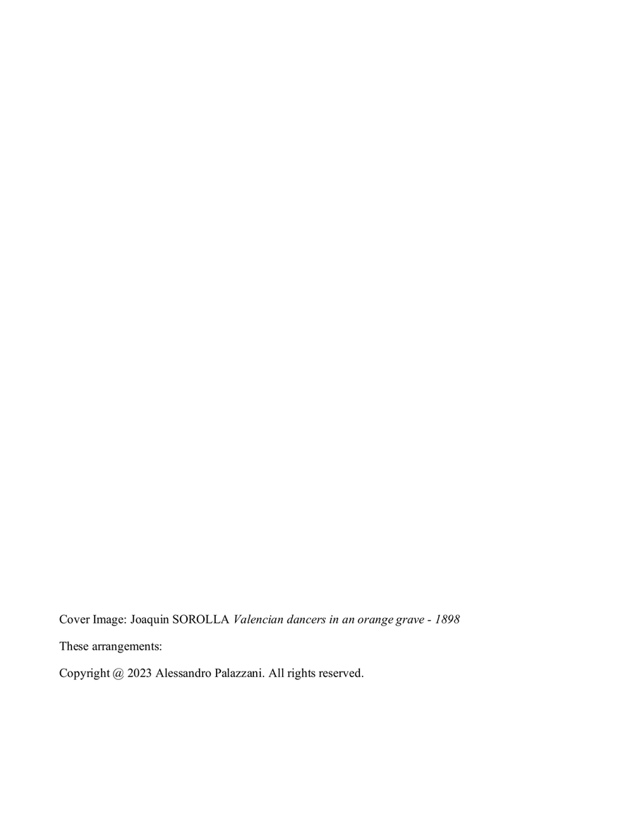 Jules Massenet MEMORIES OF SPAIN music from his operas - Lever Harp Celtic Harp scores gallery preview page 4