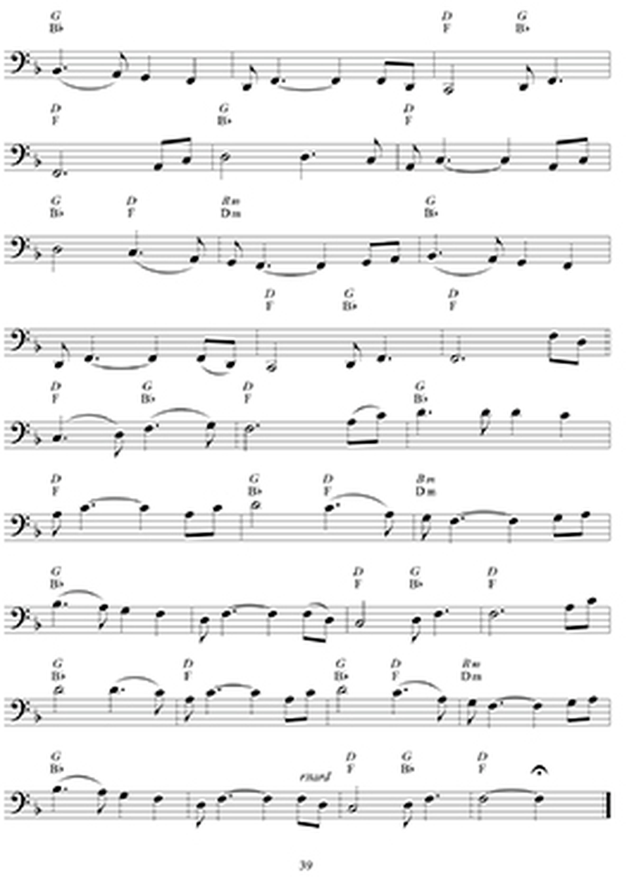 Beautiful Airs & Ballads of the British Isles for Cello Cello scores gallery preview page 2