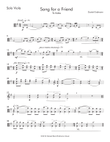 Song for a Friend