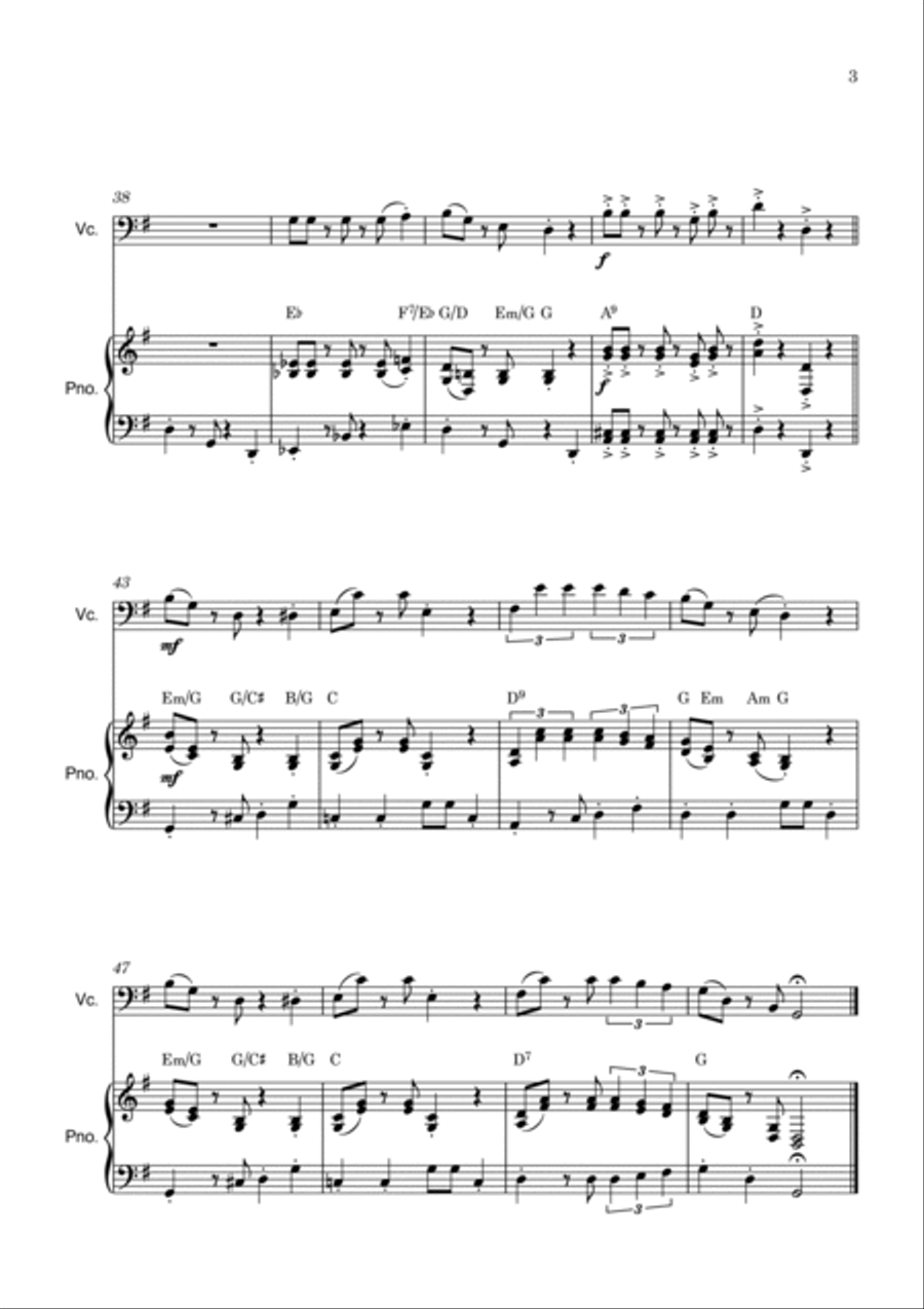 Super Mario Bros Theme Piano scores gallery preview page 3
