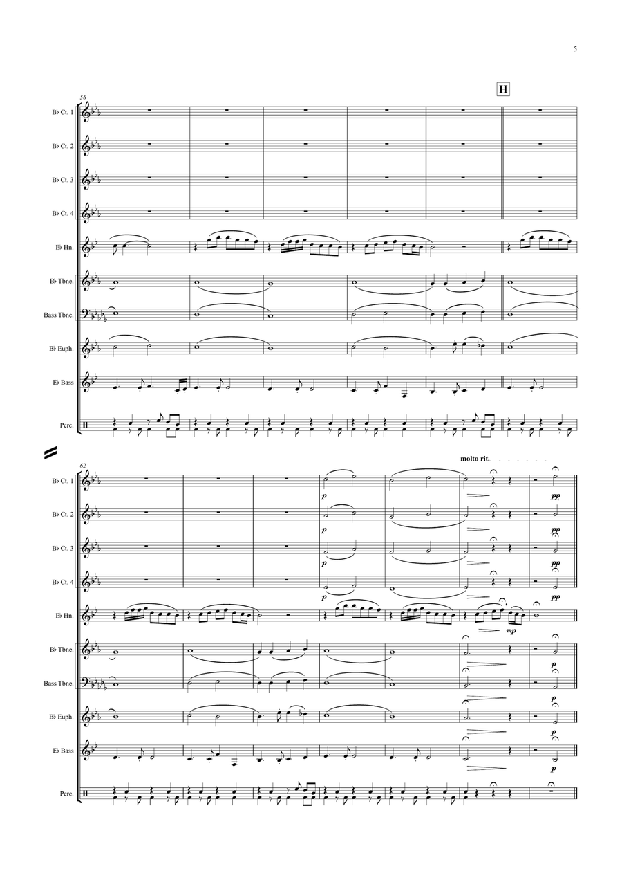 Have I Told You Lately Have I Told You Lately Brass Ensemble scores gallery preview page 5