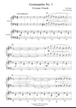 Erik Satie - Gymnopédie No. 1 (piano 4 hands)