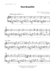 How Beautiful (arr. Carol Tornquist)