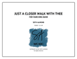 Just a Closer Walk with Thee