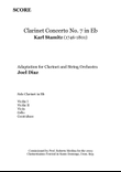 Clarinet Concerto No. 7 in Eb: I. Allegro Molto
