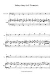 Swing Along (in E flat)