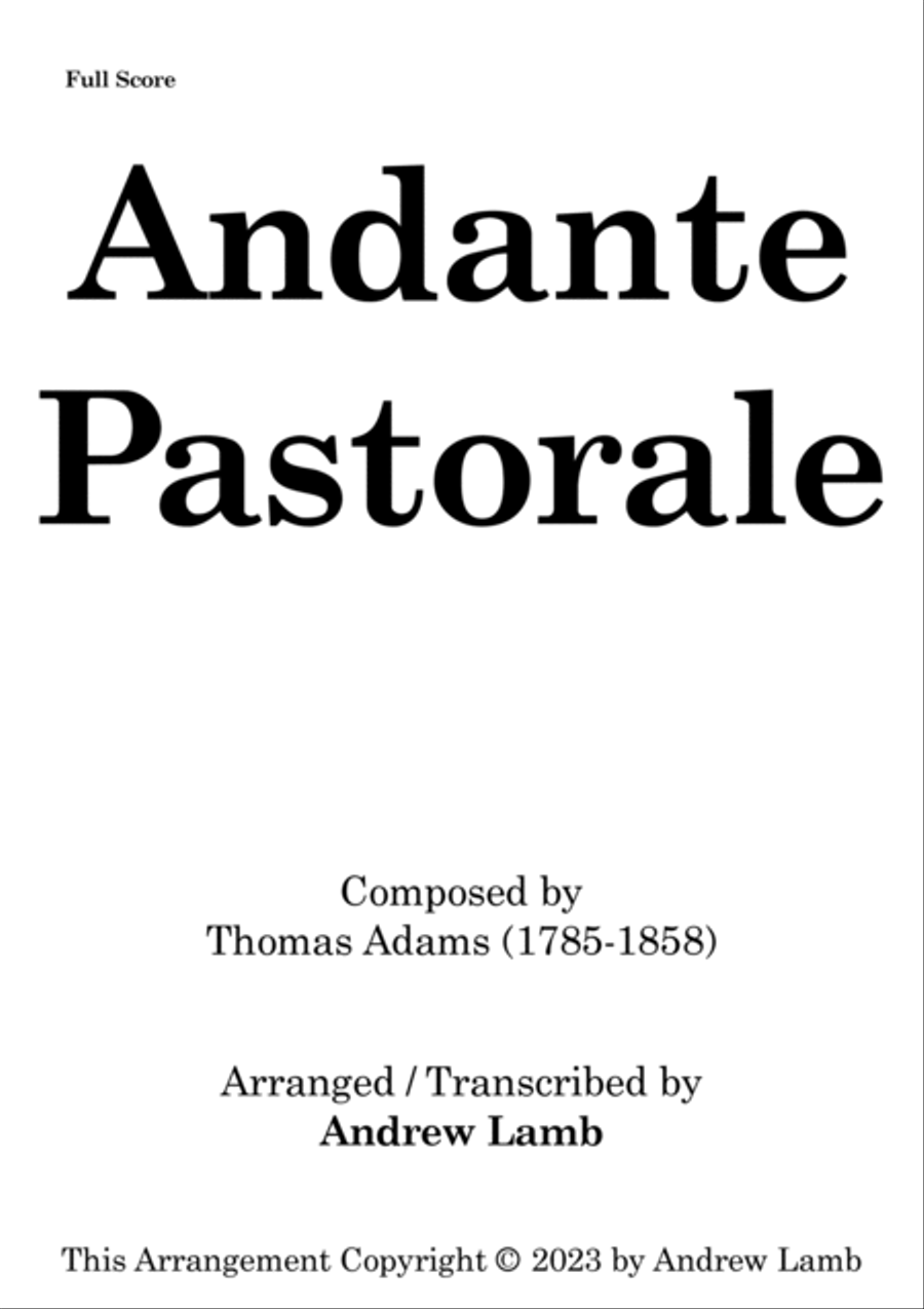 3 Pieces by Thomas Adams Brass Quintet scores gallery preview page 2