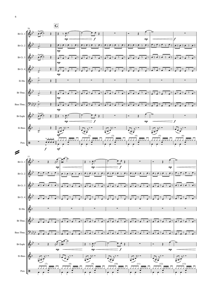 It Must Be Love It Must Be Love Brass Ensemble scores gallery preview page 6