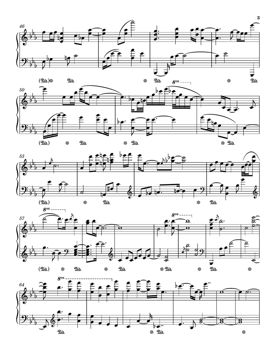 Smoke Gets In Your Eyes Piano Solo scores gallery preview page 3