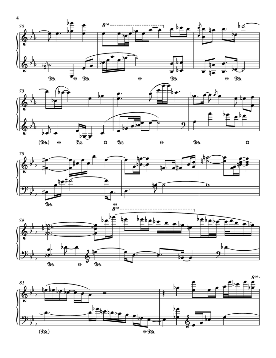 Smoke Gets In Your Eyes Piano Solo scores gallery preview page 4