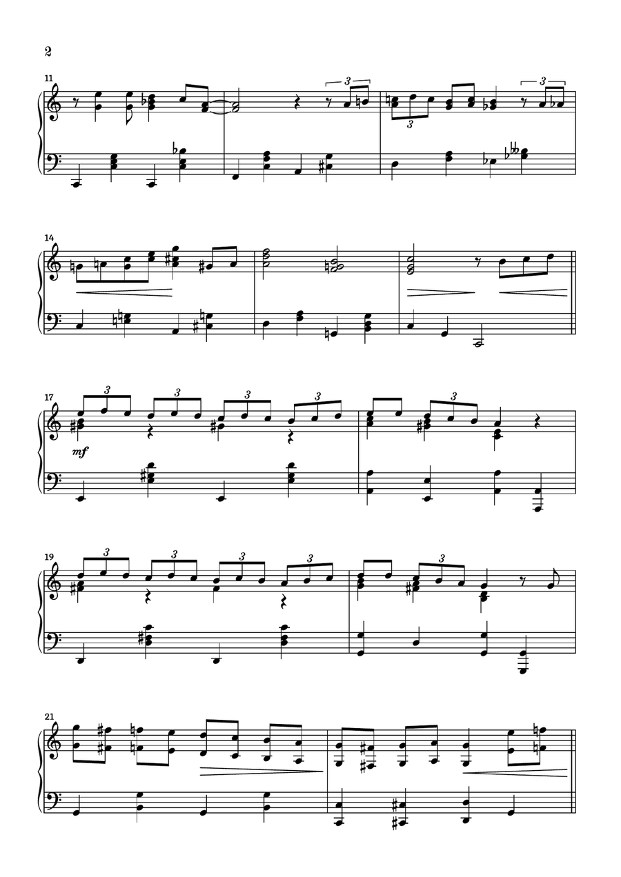 It's Beginning To Look Like Christmas Piano Solo scores gallery preview page 2
