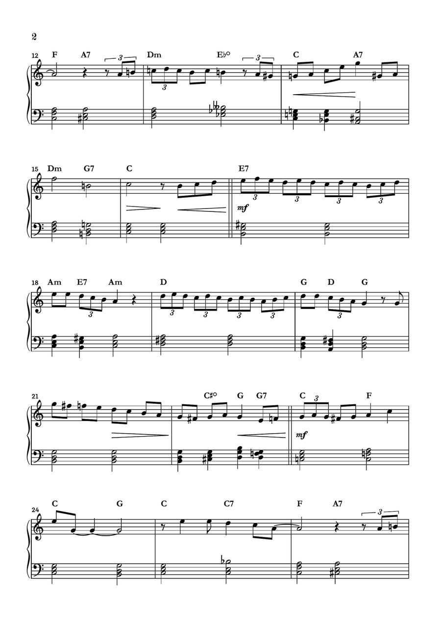 It's Beginning To Look Like Christmas Easy Piano scores gallery preview page 2