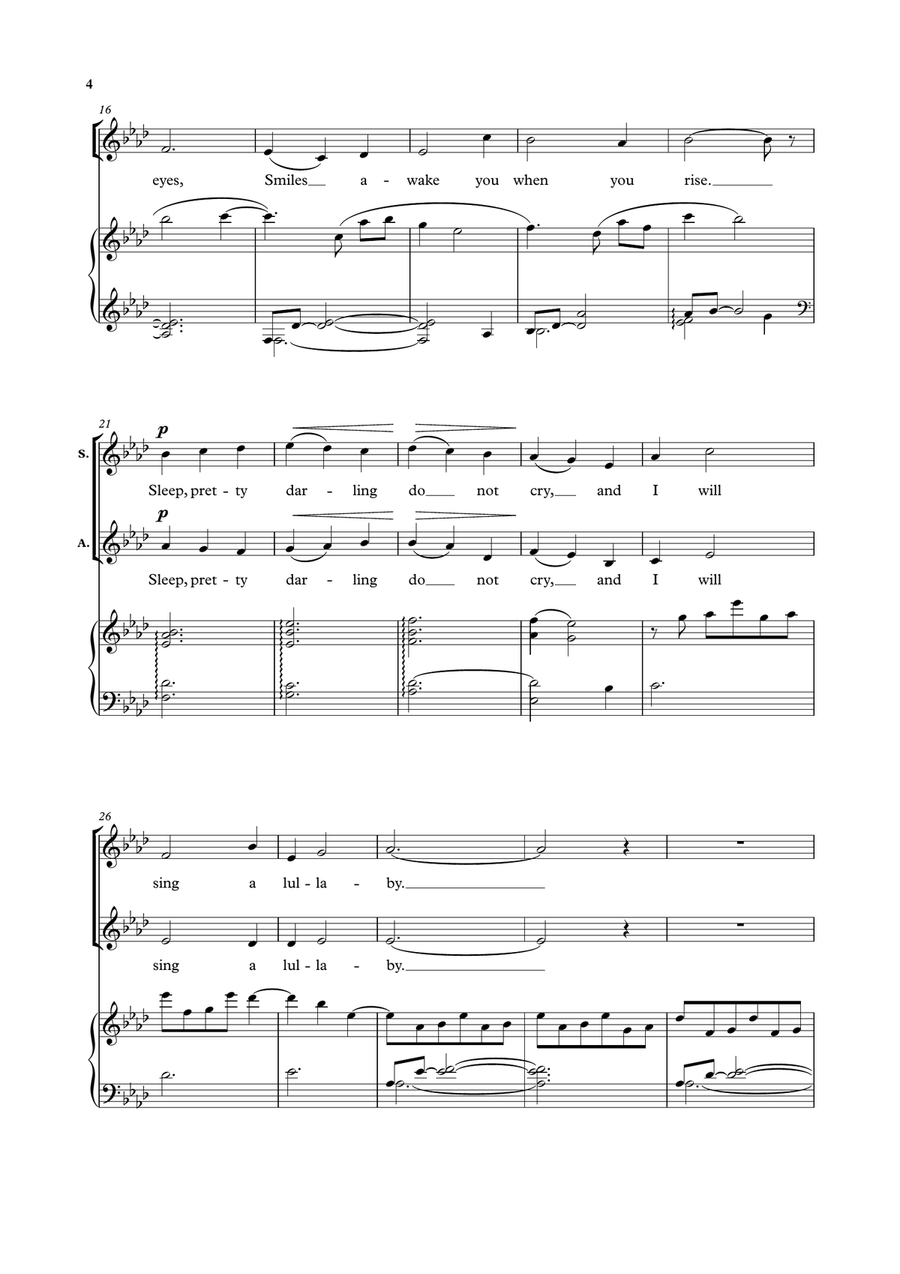 Golden Slumbers Golden Slumbers 3-Part scores gallery preview page 4