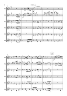 Varadero. A Modern Cha-Cha for Flute Ensemble- 6 C Flutes Woodwind Ensemble scores gallery preview page 3
