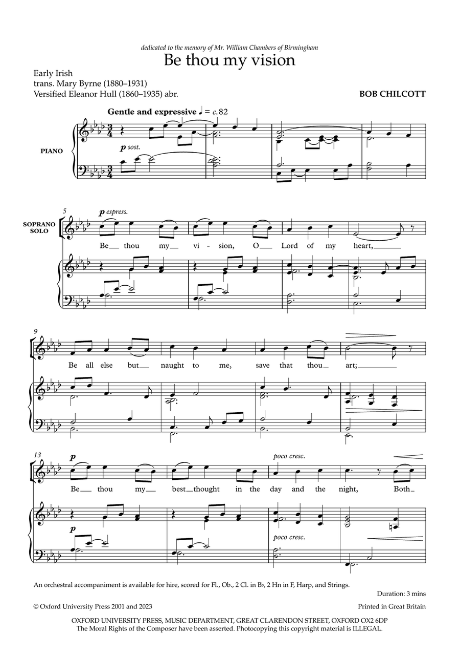 Be thou my vision Be thou my vision Choir scores gallery preview page 3