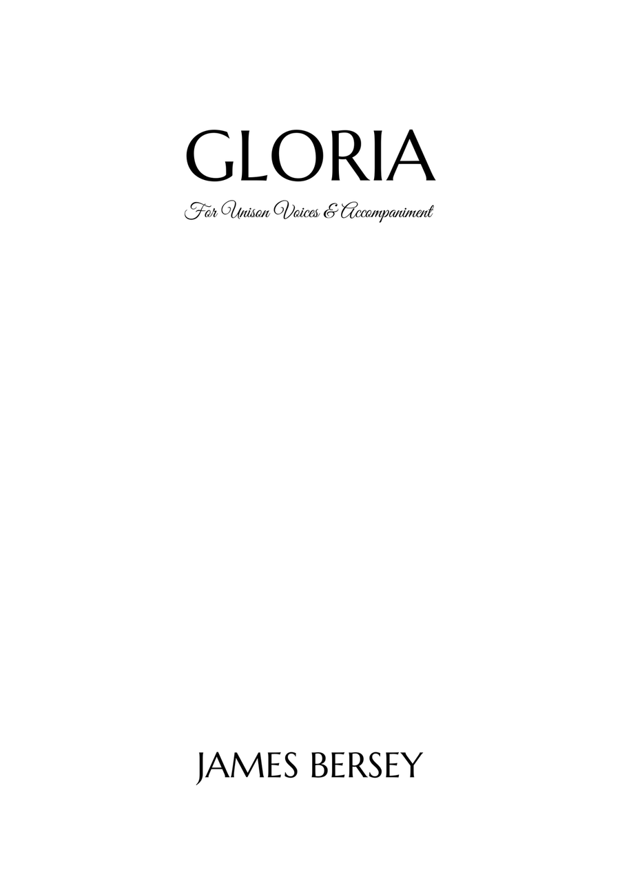 Gloria (in D) Gloria (in D) Choir scores gallery preview page 3
